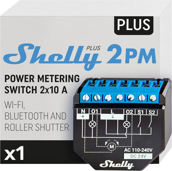 Interruptor Inteligente Shelly para Cortinas